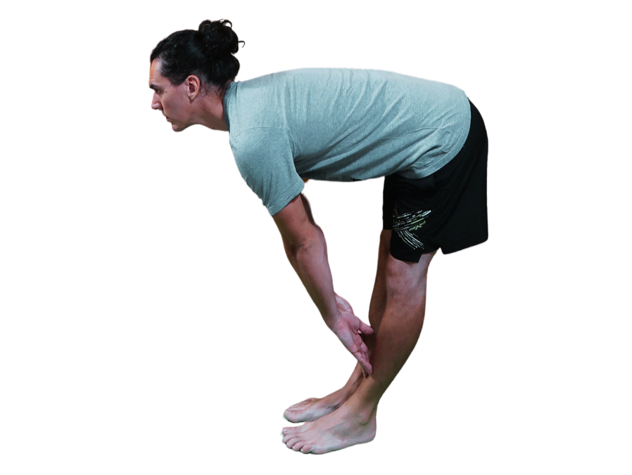 Yoga Pose: Revolved Wide Legged Forward Bend | Pocket Yoga